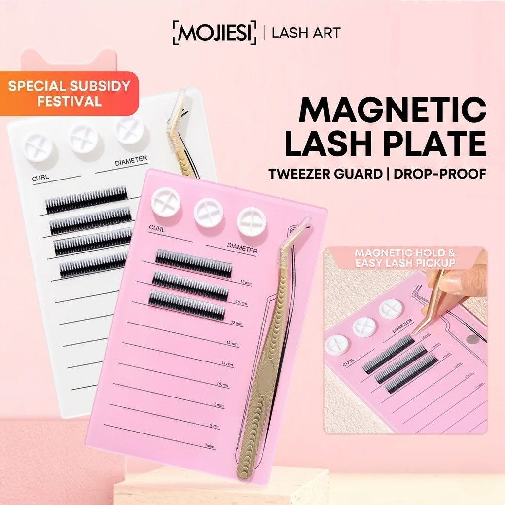 Eyelash Extension Jakarta - Magnetic Eyelash Extension Palette & Glue