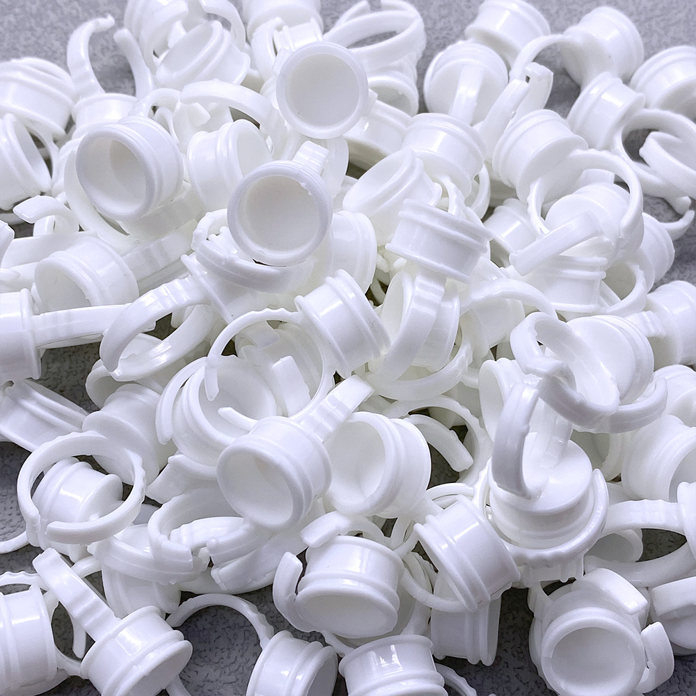 100Pcs Disposable Glue Ring Cu - Eyelash Extension Jakarta 评论和价格