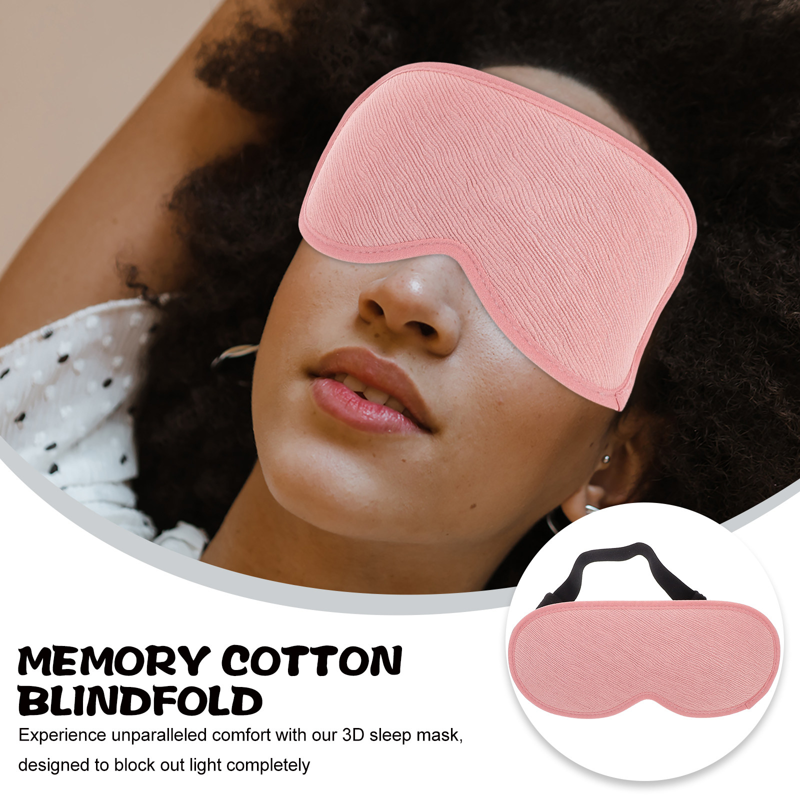 3D Contoured Sleep Mask Blacko - Eyelash Extension For Men 评论和价格
