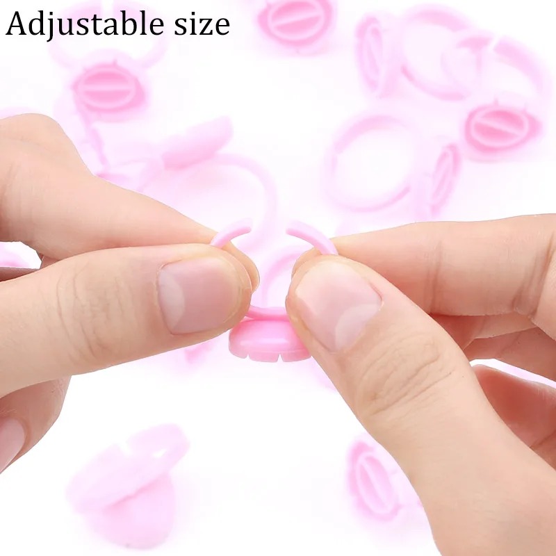100 Pcs Disposable Eyelash Glu - Eyelash Extension Jakarta 评论和价格