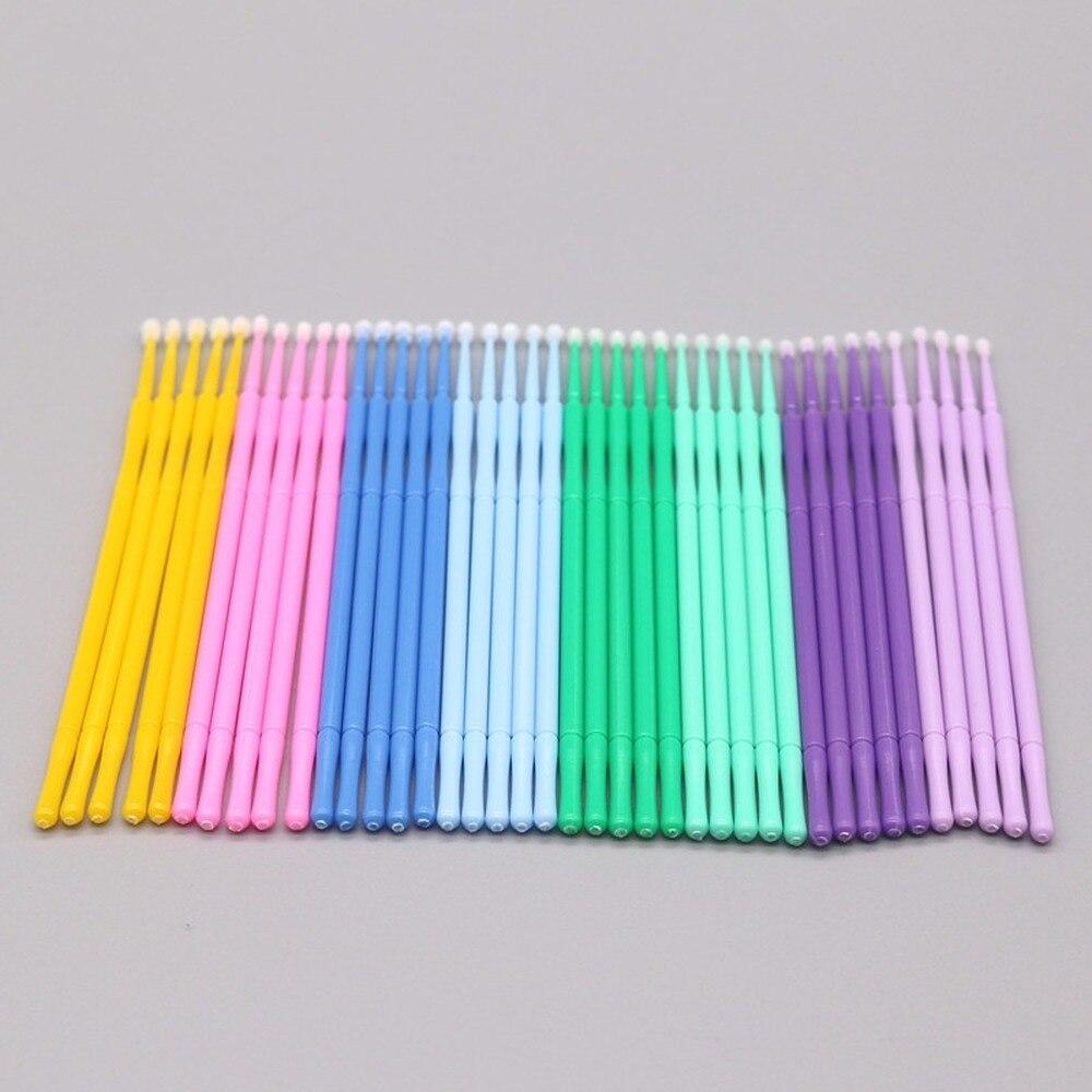 100pcs/lot Micro Brushes Make  - Eyelash Extension Jakarta 评论和价格