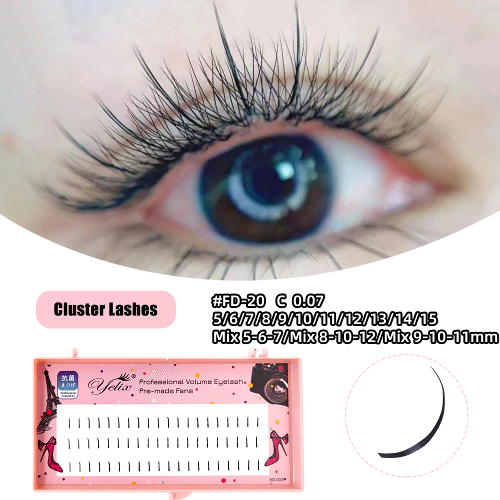 Yelix Natural Soft Individual  - Eyelash Extension Natural Look 评论和价格