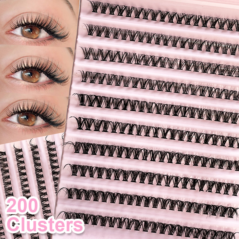 Individual Lashes Eyelash tuft - Eyelash Extension Natural Look 评论和价格