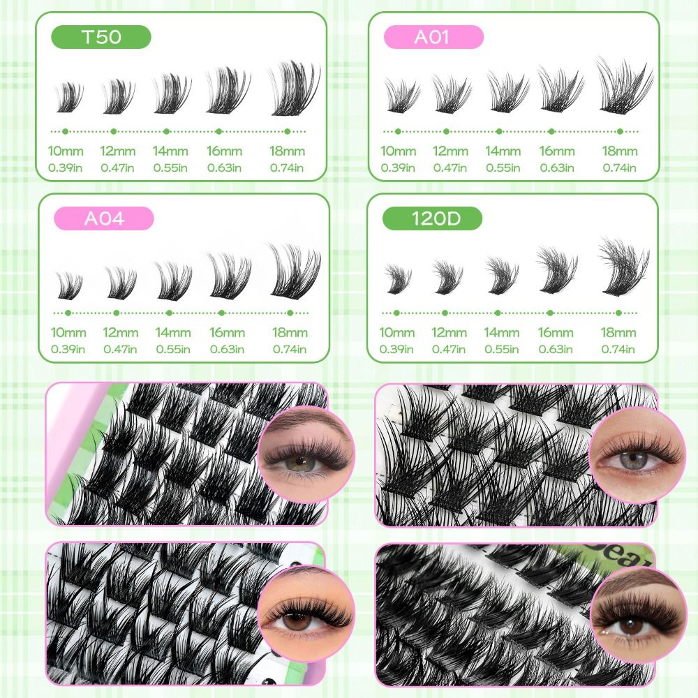Natural Look False Eyelashes B - Eyelash Extension Natural Look 评论和价格