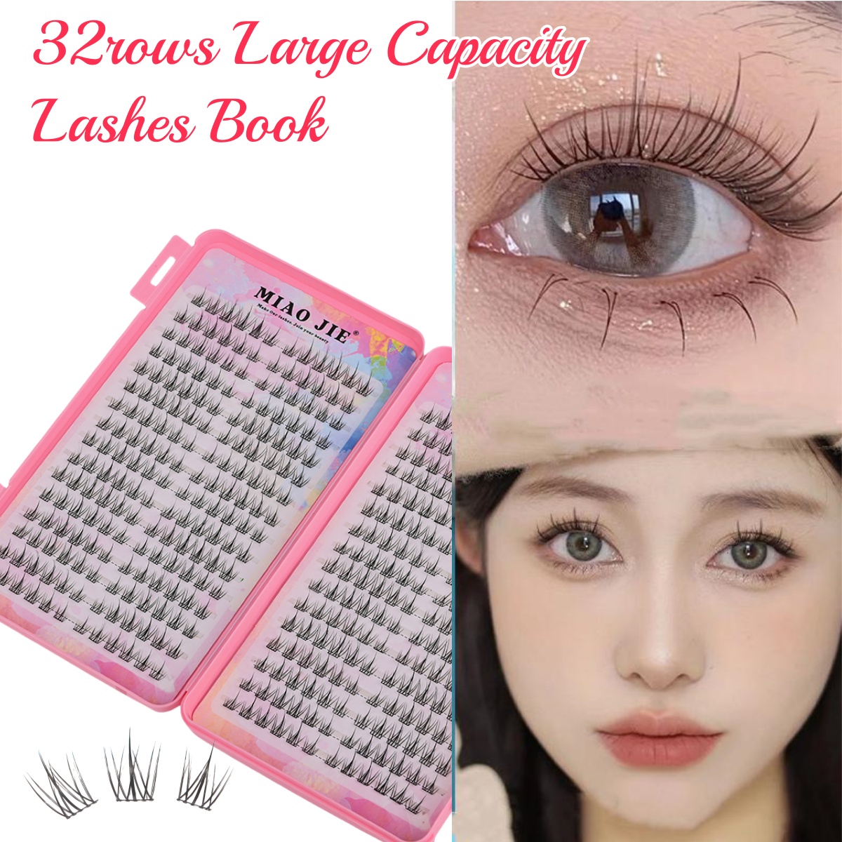 32Rows Manga Lash Eyelash Book - Eyelash Extension For Men 评论和价格