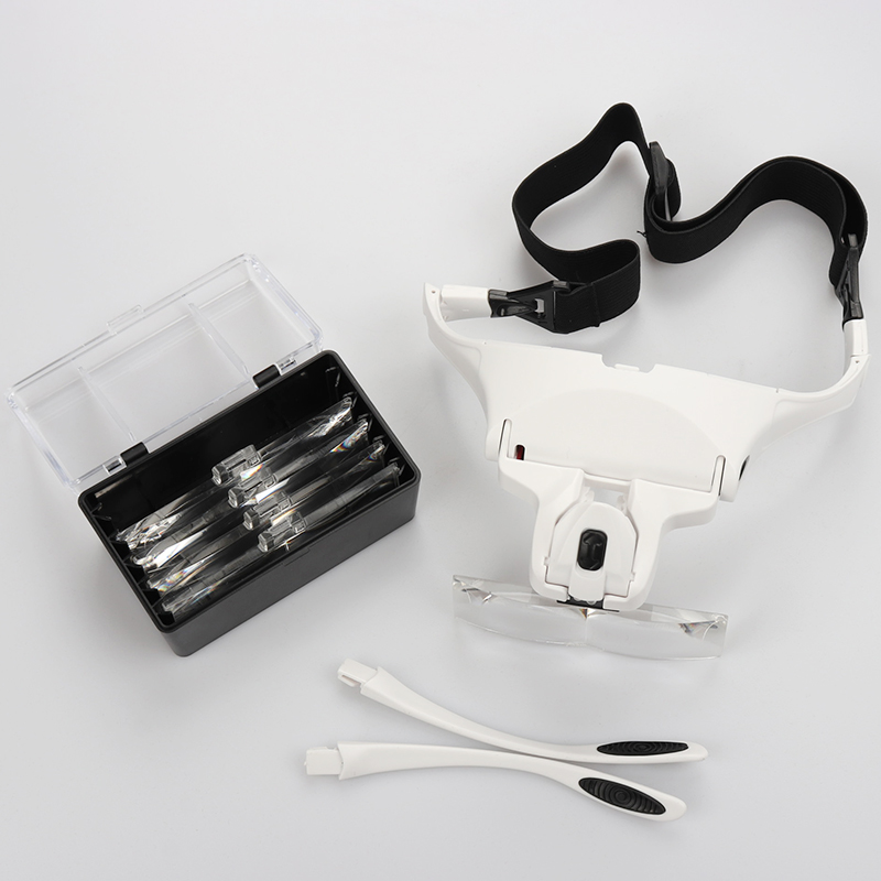 5 Lens Adjustable Headband Mag - Eyelash Extension With Glasses 评论和价格