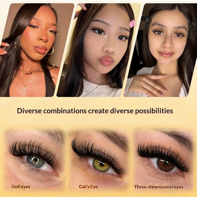 New DIY Lashes Extension Kit G - Eyelash Extension Natural Look 评论和价格