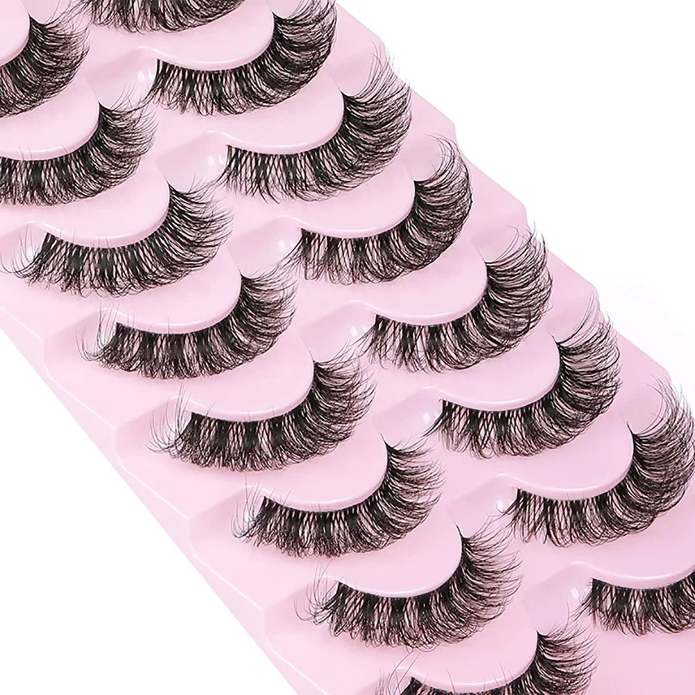 10 Pairs False Eyelashes 6D Su - Eyelash Extension Supernatural 评论和价格
