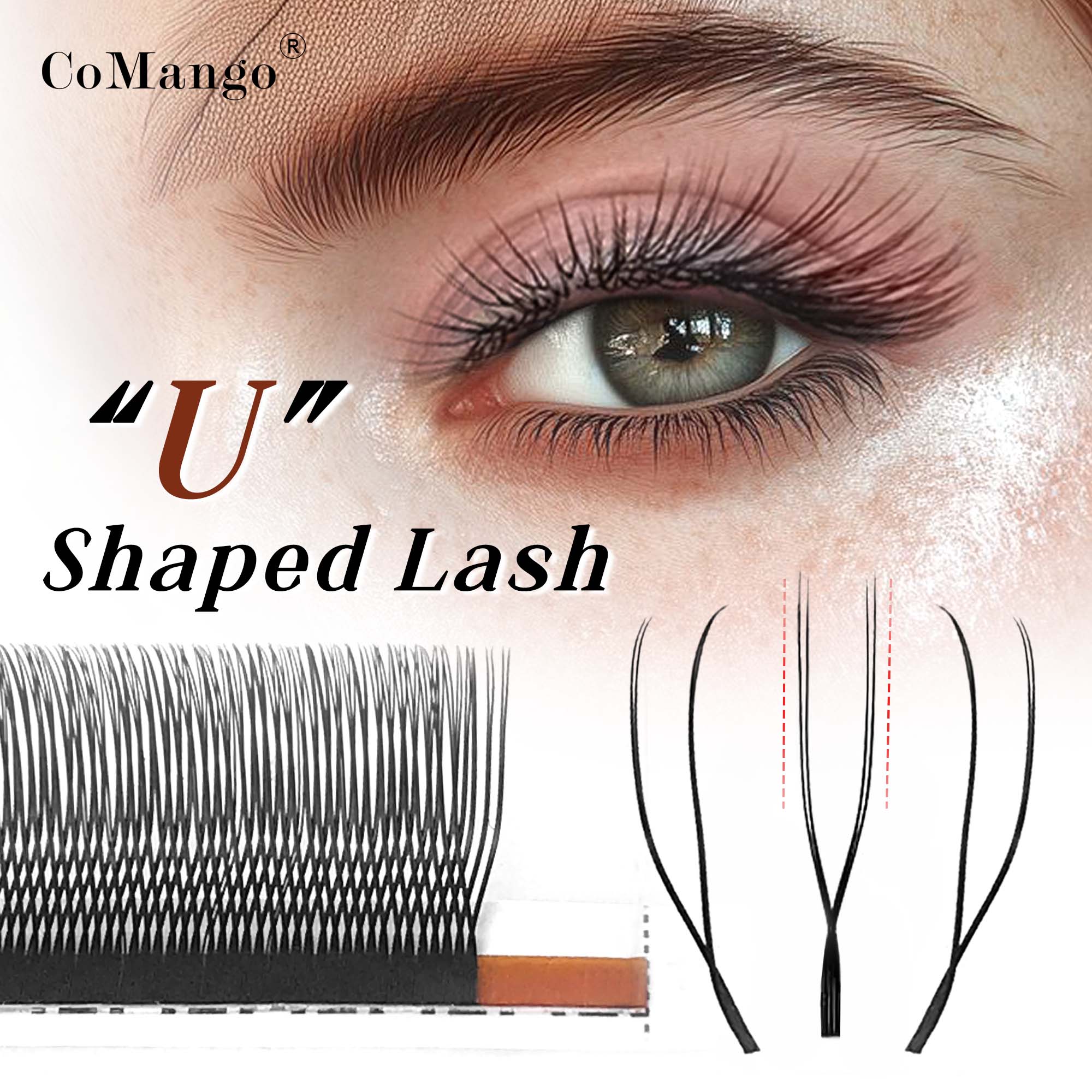 Natural False Eyelashes U Lash - Eyelash Extension Supernatural 评论和价格