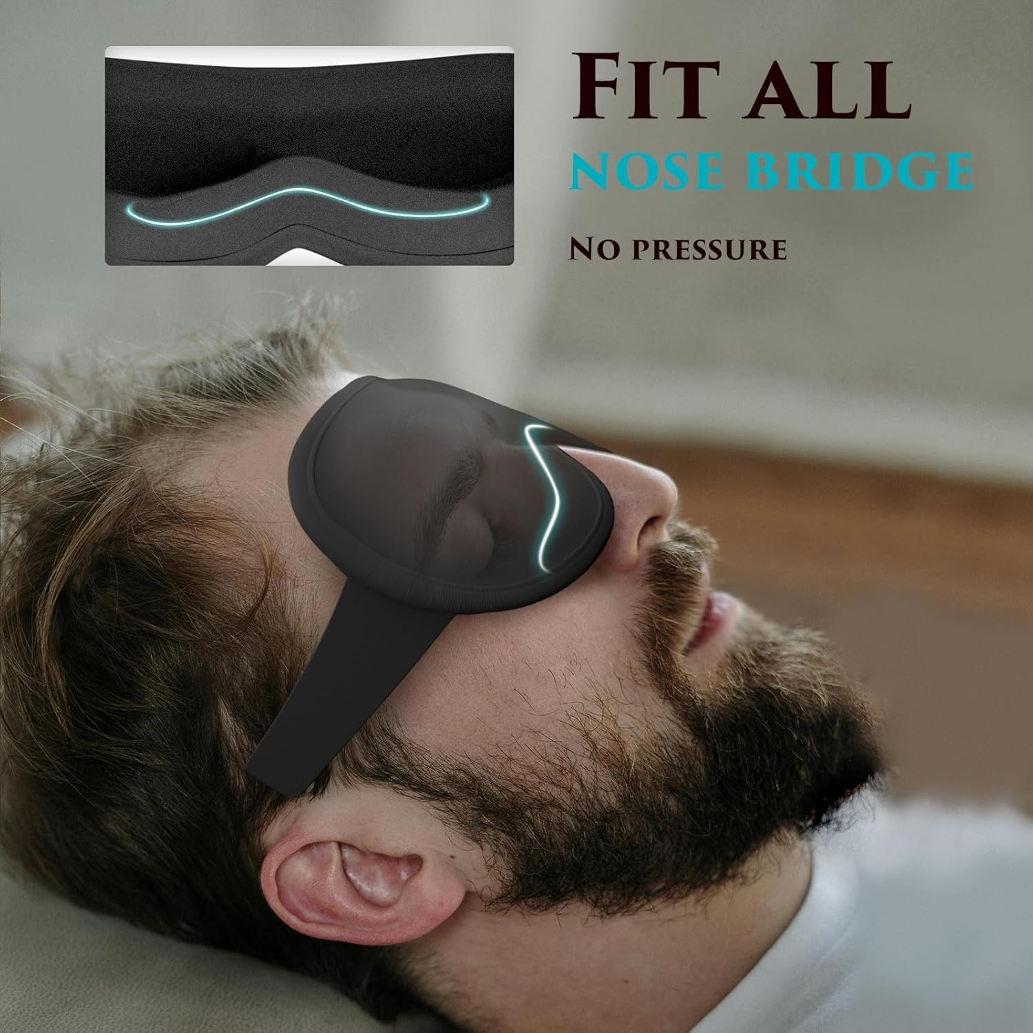 Eye Mask Cover for Sleeping -  - Eyelash Extension For Men 评论和价格