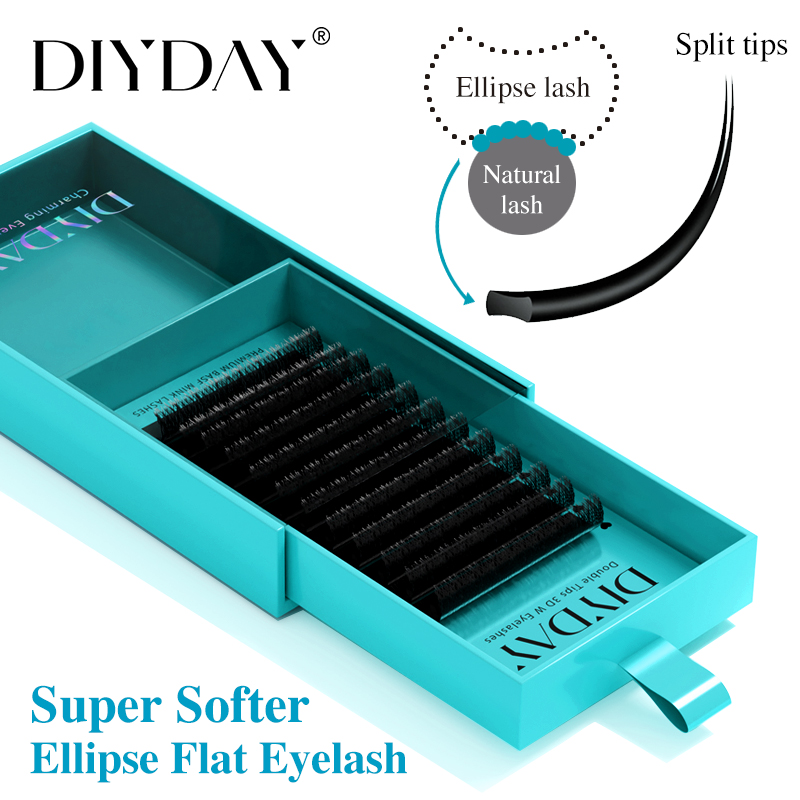 DIYDAY Ellipse Flat Eyelash Ex - Eyelash Extension Supernatural 评论和价格