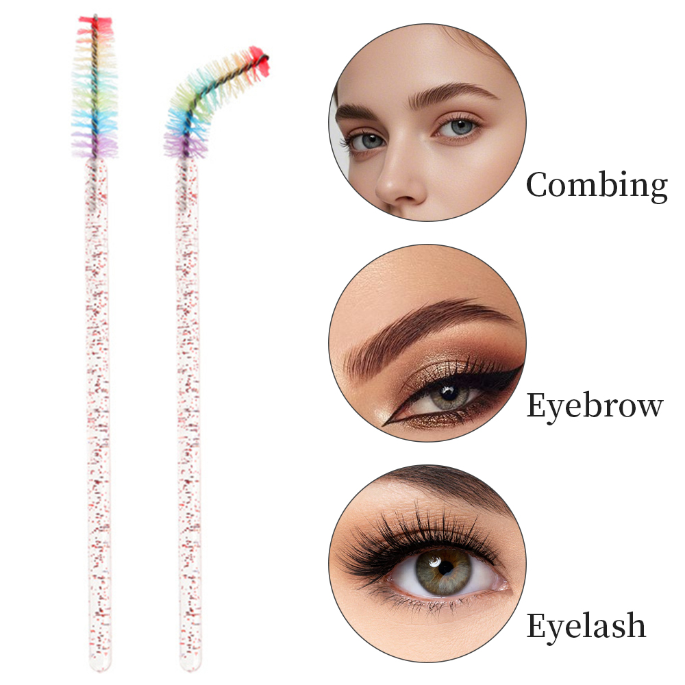 50PCS Rainbow Crystal Eyelash  - Eyelash Extension Jakarta 评论和价格