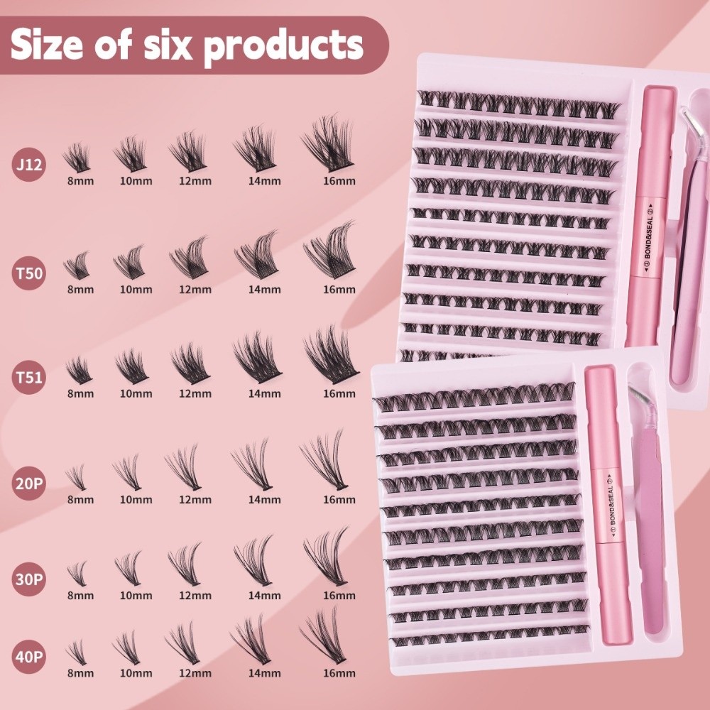 High Quality Bond and Seal Fal - Eyelash Extension Natural Look 评论和价格