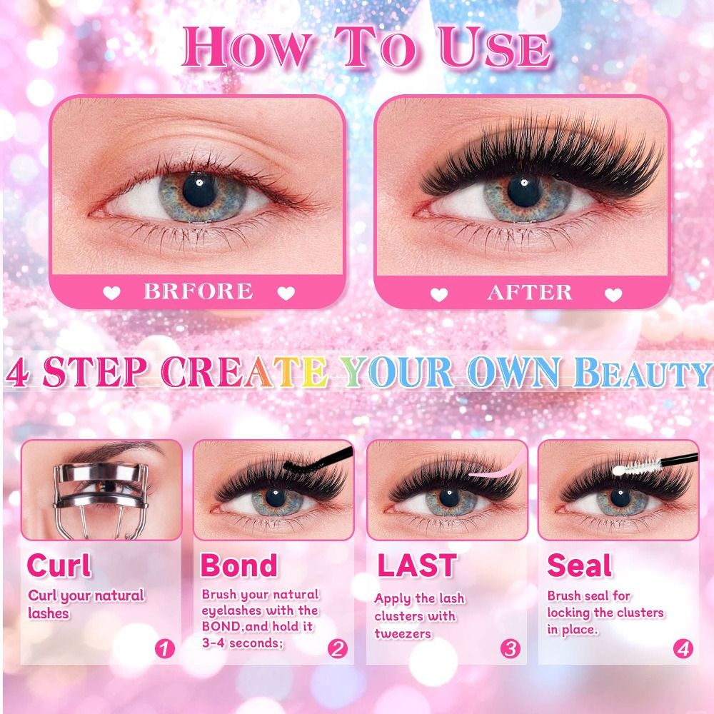 Natural Look False Eyelashes W - Eyelash Extension Natural Look 评论和价格