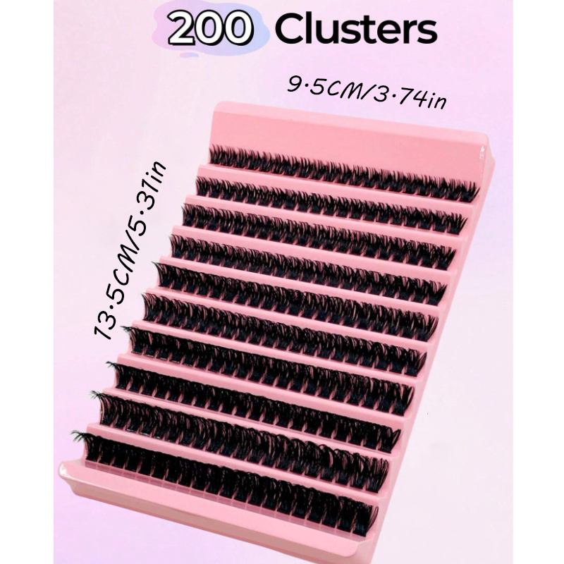 200PCS DIY Eyelash Extensions  - Eyelash Extension Supernatural 评论和价格
