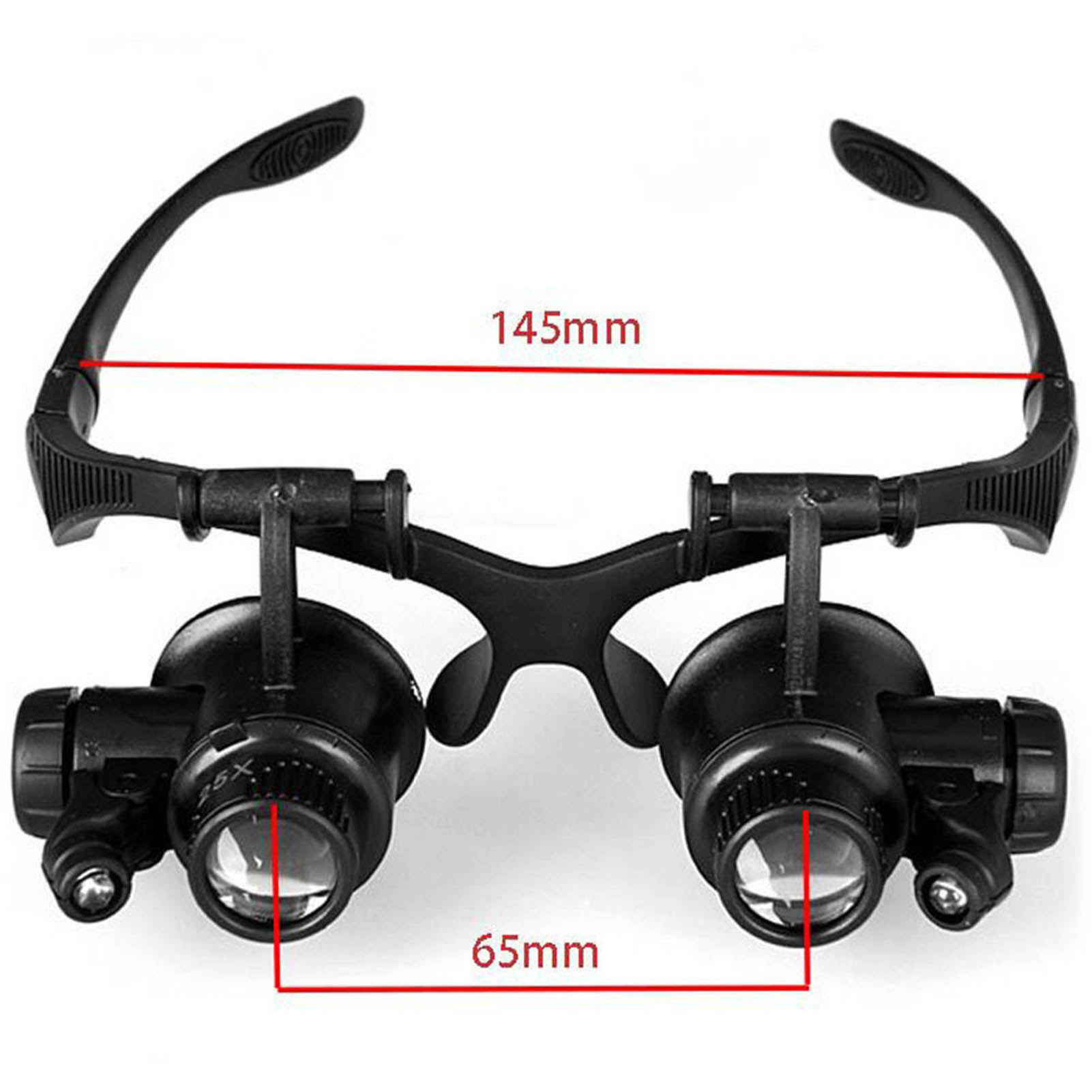 LED Light Eye Magnifying Glass - Eyelash Extension With Glasses 评论和价格