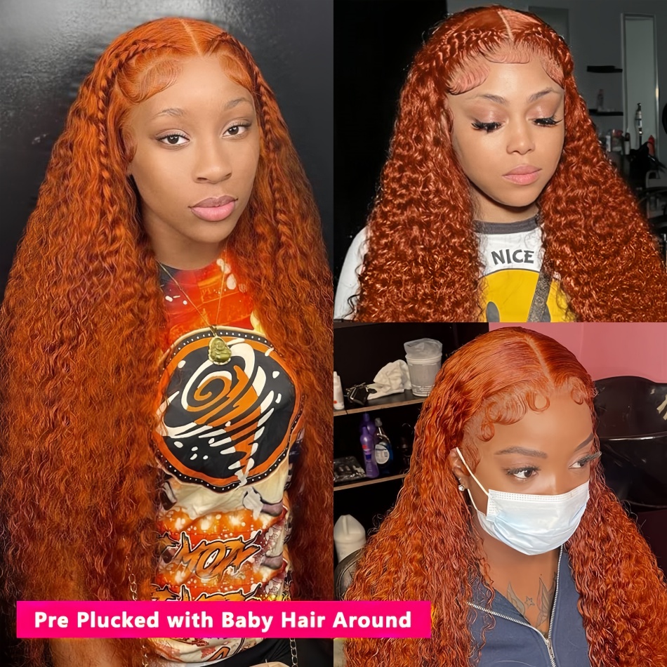 30Inch Orange Ginger Water Wav - Eyelash Extension Natural Look 评论和价格